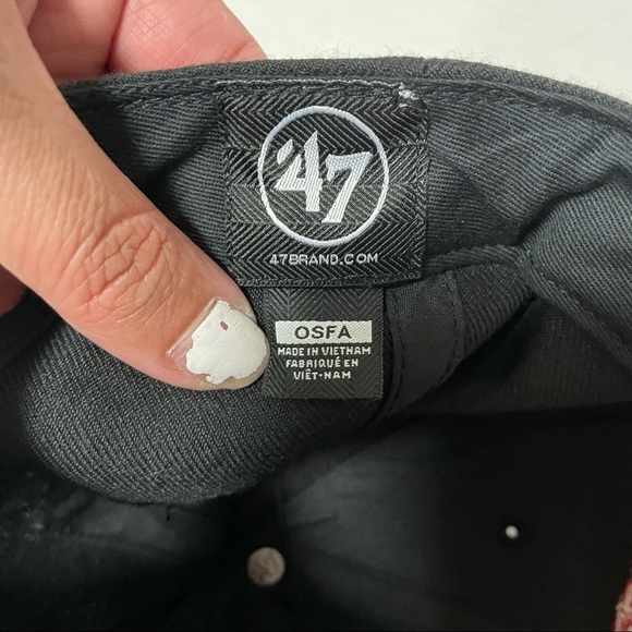 47‎ Brand Tampa Bay Buccaneers Super Bowl LV 55 Black Hat Cap - Picture 5 of 5